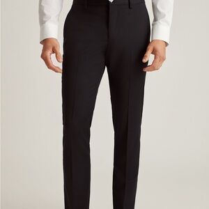 Bonobos Jetsetter Black Men's Wool Pants Athletic Black, Size 34x30